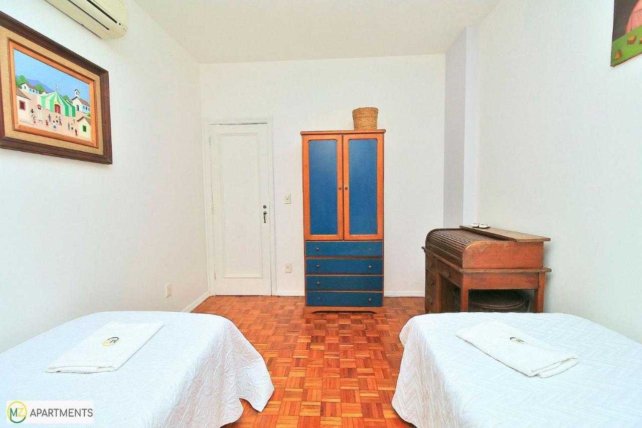 Estiloso 3 Quartos Para 6 Pessoas Em Copacabana Рио де Жанейро Екстериор снимка